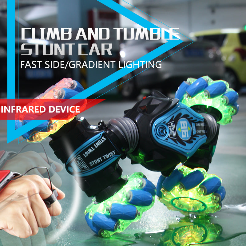 LED Hand Gesture Remote Control Twister Stunt Car