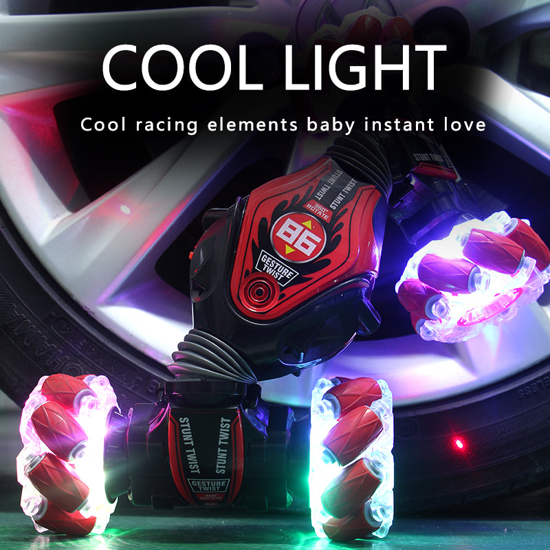 LED Hand Gesture Remote Control Twister Stunt Car